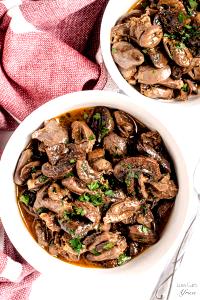 1 Oz Chicken Heart (Simmered, Cooked)