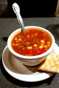 1 Oz Chicken Mushroom Soup (with Equal Volume Water, Canned)