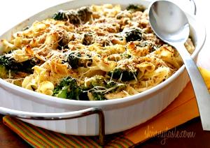 1 Oz Chicken or Turkey, Noodles and Vegetables in Cheese Sauce (Including Carrots, Broccoli, and/or Dark-Green Leafy, Mixture)