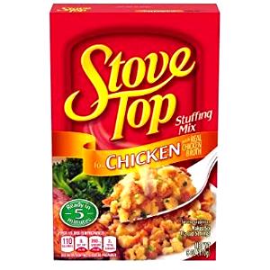 1 Oz Chicken or Turkey with Stuffing (Mixture)