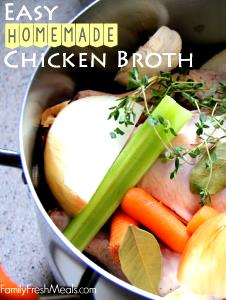 1 Oz Chicken Stock (Home Prepared)