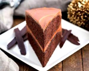 1 Oz Chocolate Cake with Mayonnaise or Salad Dressing