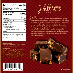 1 Oz Chocolate Fudge Candies (with Nuts)