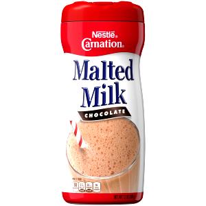 1 Oz Chocolate Malted Drink Powder Mix (with Added Nutrients and Whole Milk)