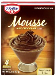1 Oz Chocolate Mousse