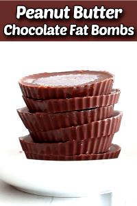 1 Oz Chocolate Peanut Butter Fat Bomb