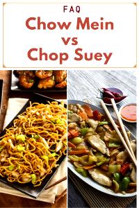 1 Oz Chow Mein or Chop Suey with Meat and Noodles