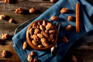 1 Oz Cinnamon Praline Almonds, Low Carb