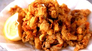 1 Oz Clams, Breaded and Fried