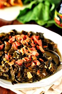 1 Oz Cooked Collards (from Canned, Fat Not Added in Cooking)