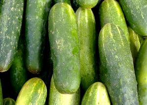 1 Oz Cooked Cucumber (Fat Added in Cooking)
