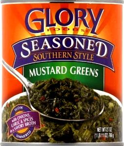 1 Oz Cooked Mustard Greens (from Canned)