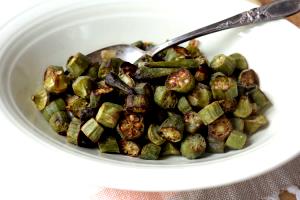 1 Oz Cooked Okra (from Fresh)