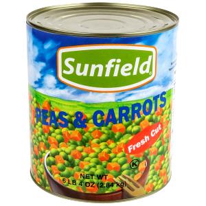 1 Oz Cooked Peas and Carrots (from Canned, Fat Not Added in Cooking)