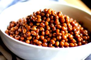 1 Oz Cooked Pigeon Peas (Fat Not Added in Cooking)
