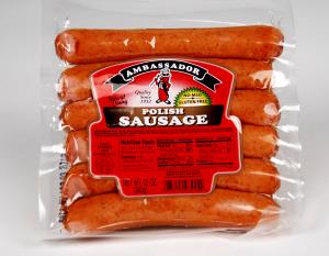 1 Oz Cooked Polish Sausage