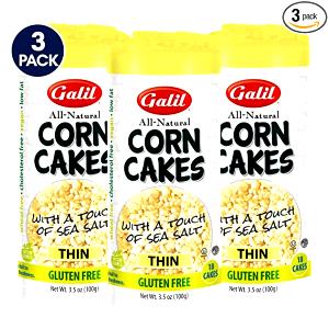 1 Oz Corn Cakes (Very Low Sodium)
