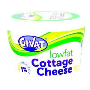 1 Oz Cottage Cheese with Vegetables (Lowfat, 1% Milkfat)