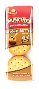 1 Oz Cracker Sandwich, Peanut Butter On Toast