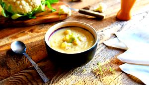 1 Oz Cream of Cauliflower Soup (Prepared with Milk)