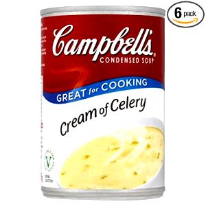 1 Oz Cream Of Celery Soup (with Equal Volume Milk, Canned)