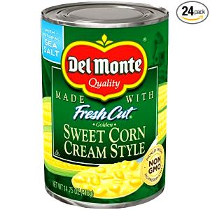 1 Oz Cream Style Corn (Canned)