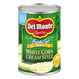 1 Oz Cream Style White Corn (Canned)
