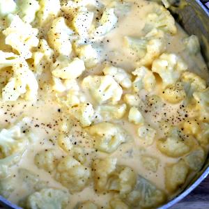 1 Oz Creamed Cauliflower (from Fresh)