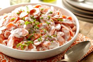 1 Oz Creamed Cooked Carrots (from Fresh)