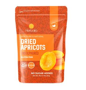 1 Oz Dried Apricots (Without Added Sugar, Stewed, Sulfured)