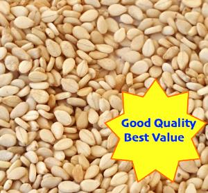 1 Oz Dried Whole Sesame Seeds