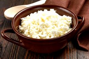 1 Oz Dry Curd Salted Cottage Cheese