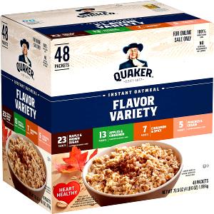 1 Oz, Dry, NFS, Yields Instant Oatmeal