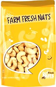 1 Oz Dry Roasted Cashew Nuts (Without Salt Added)