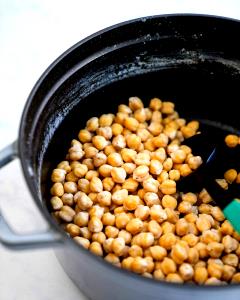 1 Oz Dry, Yield After Cooking Cooked Dry Chickpeas (Fat Not Added in Cooking)