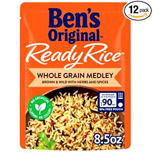 1 Oz, Dry, Yields Brown and Wild Rice (Fat Not Added in Cooking)
