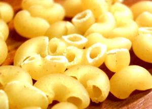 1 Oz, Dry, Yields Vegetable Macaroni (Fat Not Added in Cooking)