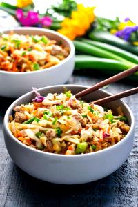 1 Oz Egg Roll in a Bowl