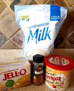 1 Oz Eggnog-Flavor Powder Mix (with Whole Milk)