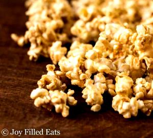 1 Oz Fat Free Sugar Syrup or Caramel Coated Popcorn