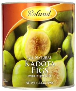 1 Oz Figs (Solids and Liquids, Heavy Syrup Pack, Canned)