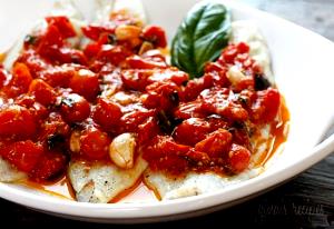 1 Oz Fish with Tomato-Based Sauce (Mixture)