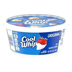 1 Oz Frozen Whipped Topping (from Powder)