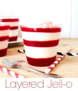 1 Oz Gelatin Dessert with Whipped Cream