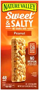 1 Oz Granola Bar, Peanut, Hard