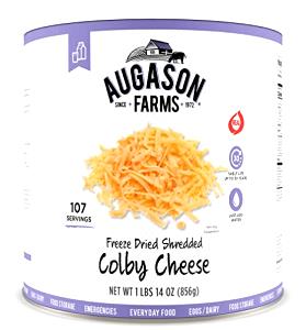 1 Oz Grated Dry Cheddar or American Type Cheese