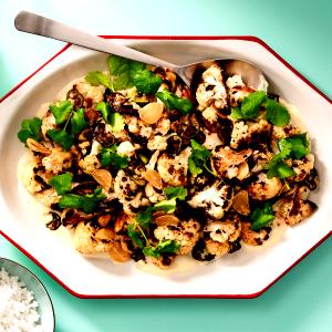 1 Oz Green Cauliflower (with Salt, Cooked)