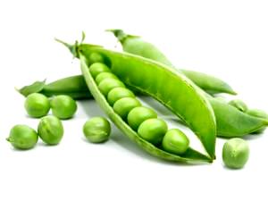 1 Oz Green Peas (with Salt, Drained, Cooked, Boiled)