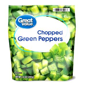 1 Oz Green Peppers (Chopped, Frozen)