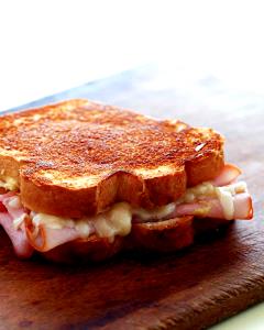 1 Oz Grilled Ham and Cheese Sandwich